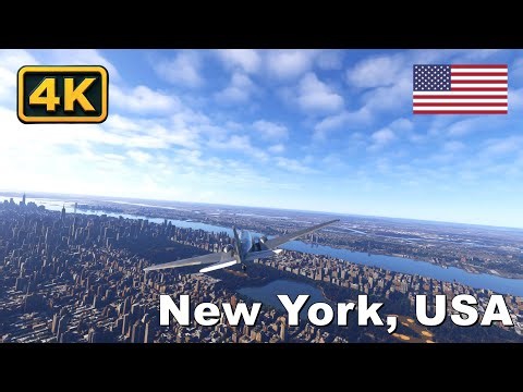 Microsoft Flight Simulator 2024 – New York City [4K 60FPS | Ultra HD]