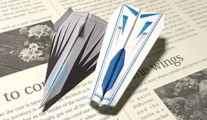 簡単でよく飛ぶ紙ヒコーキの折り方Part3 | 子供でもハサミで簡単にできる折り紙・切り絵AIF