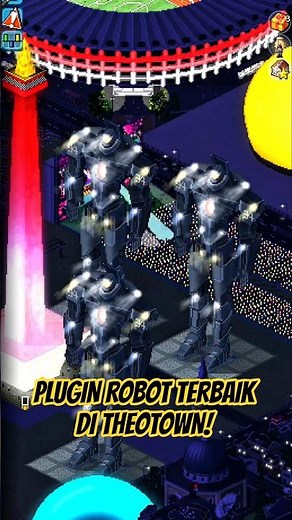 THE BEST & COOLEST ROBOT PLUGIN IN THEOTOWN! A MUST TRY #shorts