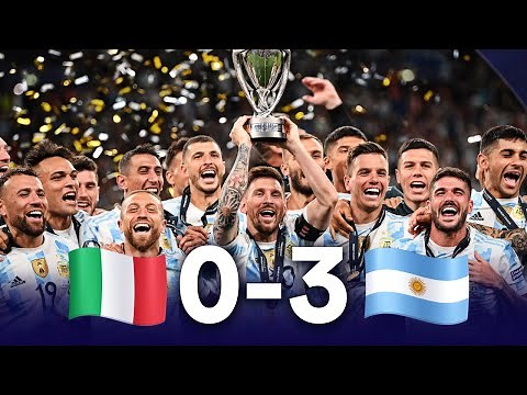 Italy vs Argentina [0-3] - Finalissima 2022 - MATCH REVIEW