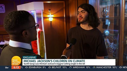 Michael Jackon's son Bigi talks climate crisis in rare interview
