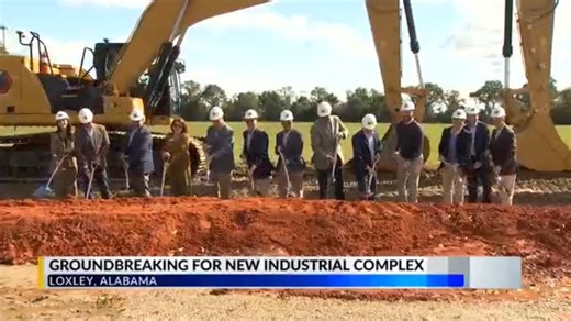 Construction underway for 200-acre industrial park in Loxley | WKRG.com