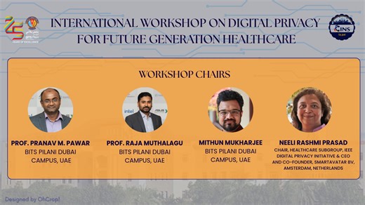 🚀 Announcing CINS 2025 – 3rd International Conference on Computational Intelligence and Network Systems 🗓 25–26 November 2025 📍 BITS Pilani, Dubai Campus We are excited to welcome academicians, researchers, and industry experts to CINS 2025, a premier global platform to explore cutting-edge advancements in AI, IoT, Machine Learning, Cyber-Physical Systems, Security, Cloud & Quantum Computing, and other emerging technologies. 🔹 Conference Highlights Chief Guests: • Mr. Ahmed Roshdi – Senior C