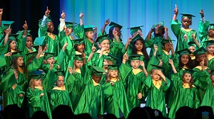 11K views · 224 reactions | Start spreading the news! The Kindergarten Class is leaving today for "First Grade, First Grade!" | Academy for Classical Education | Facebook