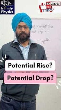How to find the potential rise and potential drop in a circuit? Current Electricity | Class 12