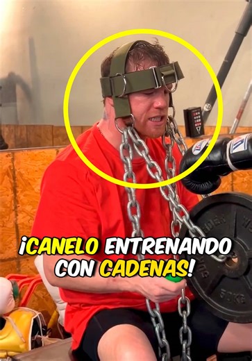 Canelo Entrenando Brutal con Cadenas en su Cabeza #boxing #canelo | canelo boxing