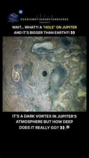 Jupiter’s Mysterious “Abyss” Looks Like a Giant Hole 👀🌀