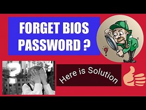 How To Remove/recover BIOS Password On Laptop - 2021 (Acer, Dell, HP, ASUS etc.)