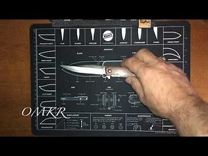 One Minute Knife Video: Buck Decatur flipper in 7cr. Oopsie (correction on steel)