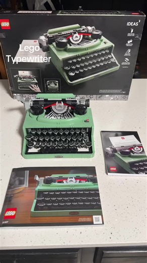 Unique LEGO Typewriter Build Guide