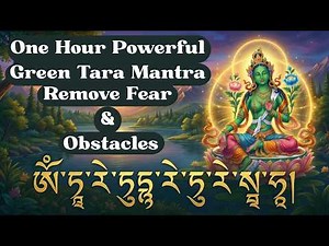 Om Tare Tuttare Ture Soha Powerful Green Tara Mantra | Remove Fear & Obstacles |Protection & Healing
