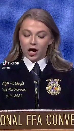 In honor of National FFA Week, we are taking it back to last year's National Convention where we met the new 2025-2026 National FFA Officer Team!