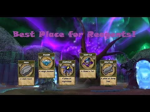 How to get Fossil, Diamond, Nightshade & More! - Wizard101