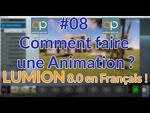 Comment faire une animation dans LUMION 8 ? Vidéo Tuto #08