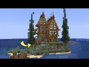 I Transformed This Tiny Island Into A Perfect Minecraft Base