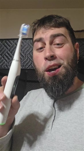 technology is crazy this is an electric toothbrush with AI technology built inside. #toothbrush #dentist #technology #rechargeable