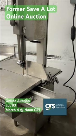 Biro Meat Saw Online Auction. #meatsaw #meatshop #butcher