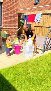 1.3M views · 10K reactions | My husband helping me do laundry 狀 outdoors in a beautiful sunny ☀️ weather | Hair Tutorials & Lifestyle | Facebook