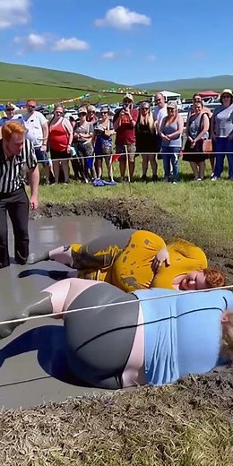 Women’s Mud Wrestling Championship | The Ultimate Battle for the Title! 🏆💥 part 8