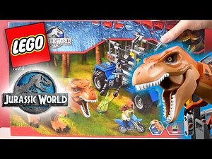 JURASSIC WORLD® | LEGO | T. rex Tracker 75918 | Unboxing & Review