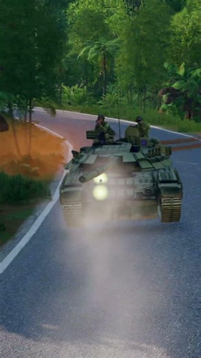 Simulation How M220 TOW Destroys Russian T-90 Tank #t90