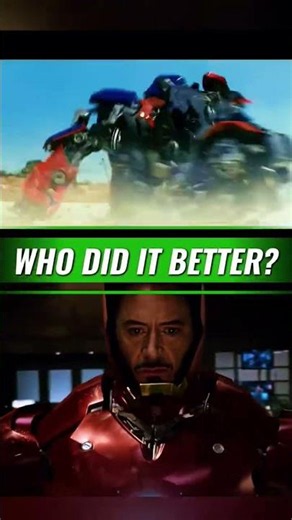 IRON MAN VS TRANSFORMERS