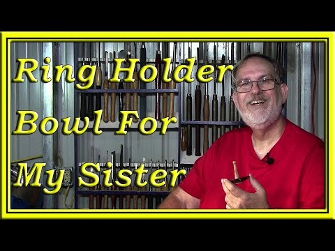 Natural Edge Ring holder bowl #woodworking #woodturning #ringbowl #woodenbowl