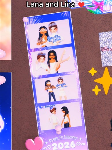 They are finally besties 🥹🩷 #roblox #dtiupdate #dresstoimpress #dticodes #dti