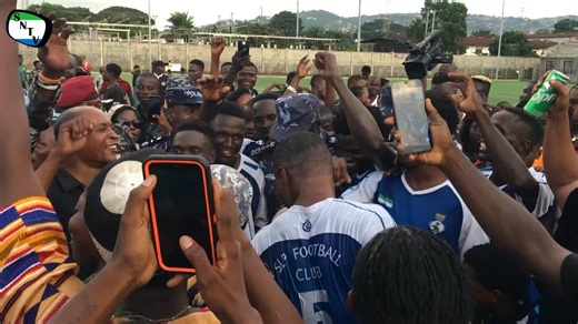 4K views · 115 reactions | IGP William Fayia Sellu Celebrates With Vibrants Police Officers SLP 1:0 CS First Ever Forces Football Gala | Sierra Network Salone | Facebook