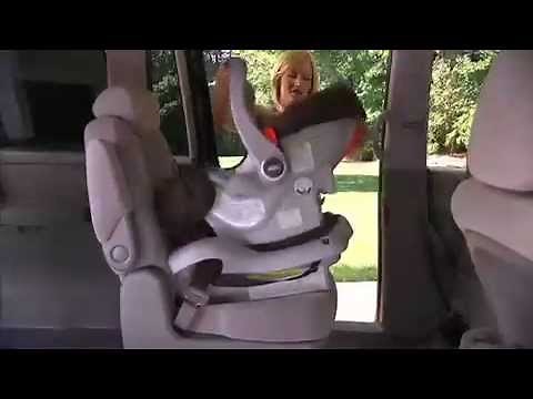 Graco Infant SafeSeat Car Seat Installation Video- Using a Seatbelt