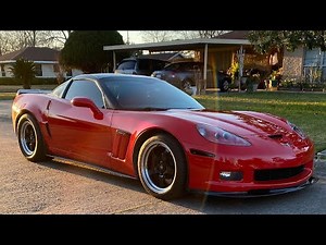 2011 C6 corvette grand sport front splitter install!! Extreme online store