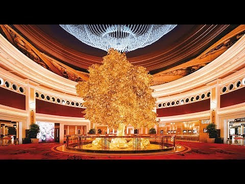 Tree of Prosperity Show at Wynn Hotel Macau