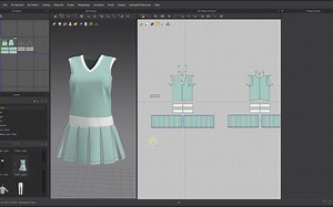 UE5蓝图插件官方演示视频：MD服装设计软件（Marvelous Designer）导入UE5实时布料模拟