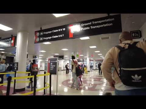 ローガン国際空港を散歩 ニューヨークさんぽ 4K NY 2025