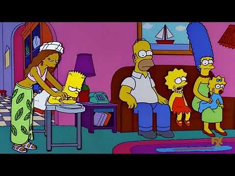 The Simpsons - Bart's Massage #thesimpsons