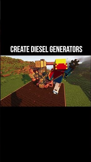Гайд по Create Diesel Generators 1.18.2 - 1.20.1 (minecraft java edition)