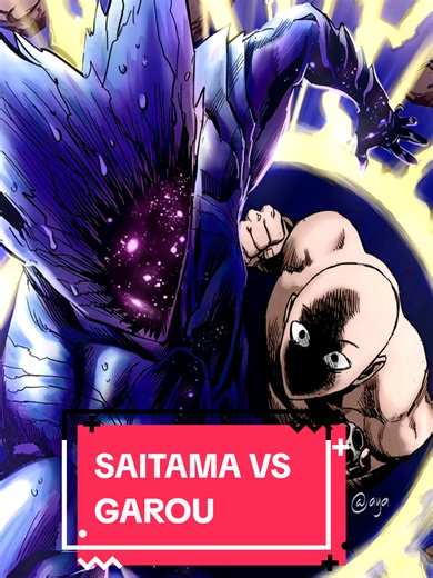 Saitama vs Garou: An Epic Showdown Animation
