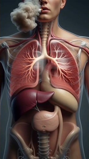 How Smoking Destroys Your Lungs Internally 🫁