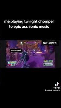 being a menace with twilight chomper #pvzgameplay #plantsvszombies #plantsvszombiesgardenwarfare2