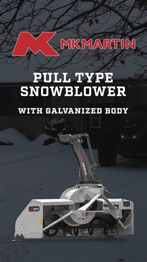 Introducing MK Martin’s first-ever Galvanized Steel Pull Type PTO Snow Blower, engineered for unmatched durability and rust protection in the harshest winter conditions. Professional snow contractors have already experienced the many benefits of MK Martin’s Pull Type Snowblowers. Our new galvanized steel models showcase the same snow-clearing performance, now with superior protection from rust and corrosion, extending the body’s working life and keeping it performing season after season. Nafzige