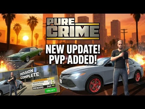 Pure Crime Update Review: PVP Mode, Taxi Missions & New Features Explained