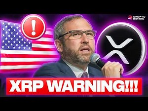 MAJOR XRP WARNING!!! IS IT *OVER*??? (US CHOSES BANKS OVER RIPPLE?!?!)
