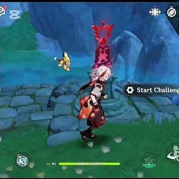 How to Collect 20 Anemo Particles within 60 seconds | Windrest Peak | Common Chest [Genshin Impact]