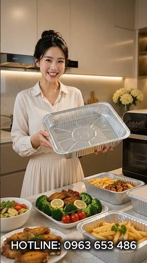Khay nhôm lót nồi chiên không dầu lò nướng