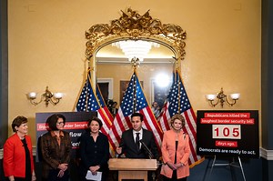 Democrat Senators Speak on the Border Act