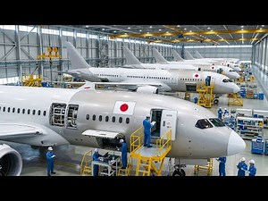 【工場見学】日本の民間航空機製造工程｜組立から検査まで