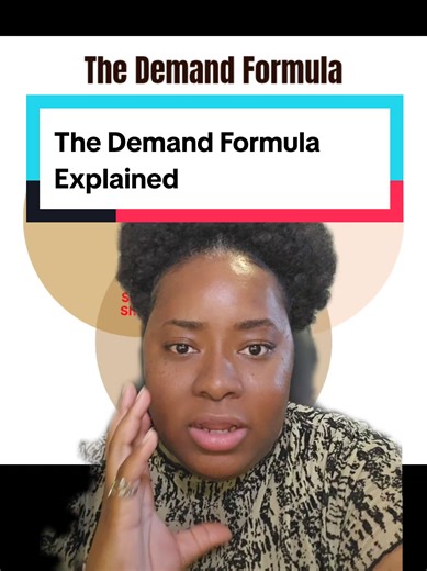 La fórmula de la demanda explicada