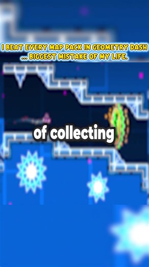 I completed every map pack in GD. It ruined me! #geometrydash #geometrydashlevel #geometrydashgame #geometrydashchallenge #geometrydashdemon part 1