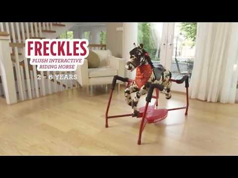 Freckles: Plush Interactive Riding Horse