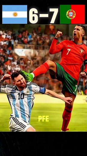 Cristiano Ronaldo vs Lionel Messi 🔥 | Last World Cup 2026 (Imaginary Match) 🐐